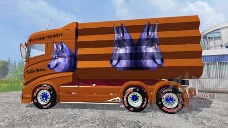 Scania R1000 [tipper] pour Farming Simulator 2015