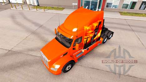 Cowboy skin für den truck Peterbilt für American Truck Simulator