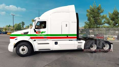 Haut Consildated Freightways für LKW Peterbilt für American Truck Simulator