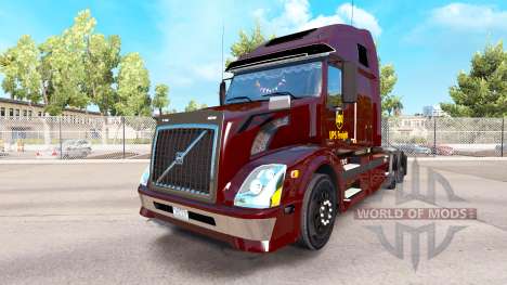 UPS skin für Volvo VNL 670 LKW für American Truck Simulator