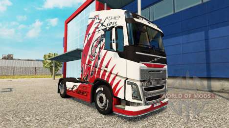La peau de Lion pour Volvo camion pour Euro Truck Simulator 2