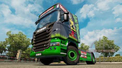 Astérix peau pour Scania camion pour Euro Truck Simulator 2