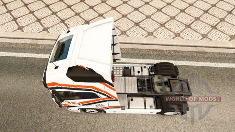 JST Services skin für Volvo-LKW für Euro Truck Simulator 2