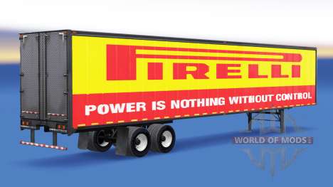 All-Metall-semi-Pirelli für American Truck Simulator
