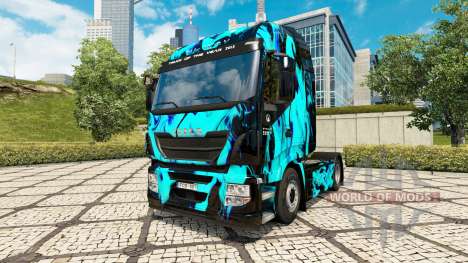 Haut, Grünen Rauch in die Zugmaschine Iveco für Euro Truck Simulator 2