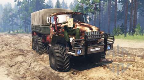 Ural-4320 pour Spin Tires