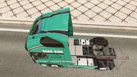 Road King de la peau pour Volvo camion pour Euro Truck Simulator 2