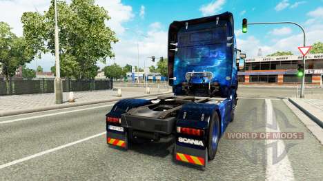 Coole Space-skin für die Scania LKW für Euro Truck Simulator 2