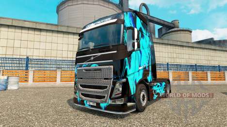 Haut Grüner Rauch für Volvo-LKW für Euro Truck Simulator 2