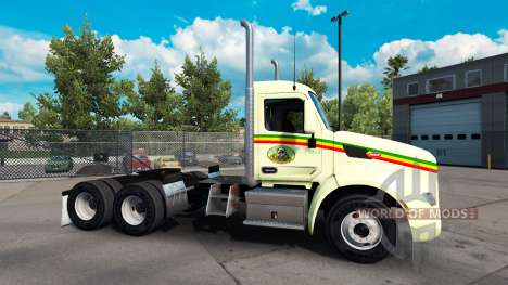 Reggae de la peau pour le camion Peterbilt pour American Truck Simulator