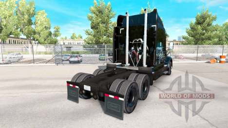 Haut Eisen auf Skyline truck Peterbilt für American Truck Simulator