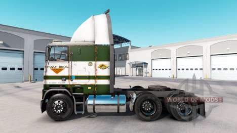 Haut POZZi für LKW Freightliner FLB für American Truck Simulator