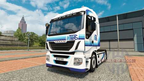 Ital trans skin für Iveco-Zugmaschine für Euro Truck Simulator 2