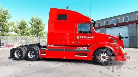 Haut C R England in Traktor Volvo VNL 670 für American Truck Simulator
