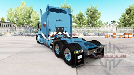 2Tone de la peau pour le camion Peterbilt 389 pour American Truck Simulator