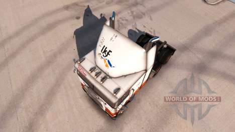 La peau USF sur camion Freightliner FLAG pour American Truck Simulator