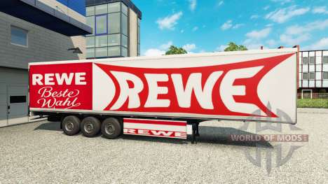 Rewe-skin für den Anhänger für Euro Truck Simulator 2