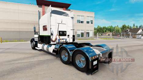 Bouffon vert de la peau pour le camion Peterbilt pour American Truck Simulator