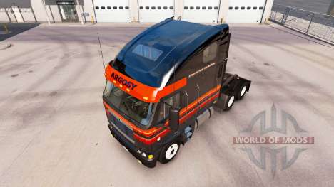 La peau sur Outlaw camion Freightliner Argosy pour American Truck Simulator