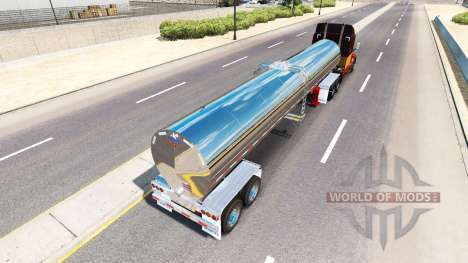 Semi-trailer tanker für American Truck Simulator