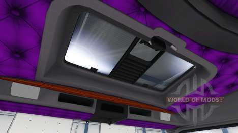 Lila interior-Kenworth W900 für American Truck Simulator