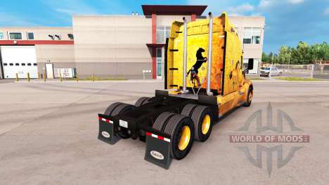 Western-skin für den truck Peterbilt für American Truck Simulator