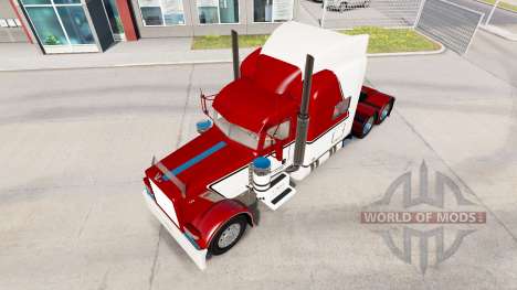 La peau V-Max pour le camion Peterbilt 389 pour American Truck Simulator