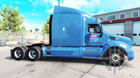 Carlille de la peau pour le camion Peterbilt pour American Truck Simulator