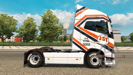 JST Services skin für Volvo-LKW für Euro Truck Simulator 2
