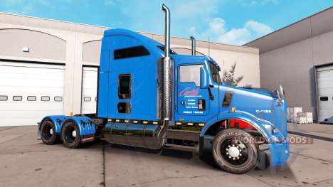 Carlile de la peau pour Kenworth T800 camion pour American Truck Simulator