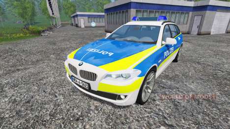 BMW 520d Police pour Farming Simulator 2015