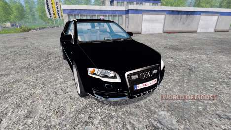 Audi A4 Police v1.1 pour Farming Simulator 2015