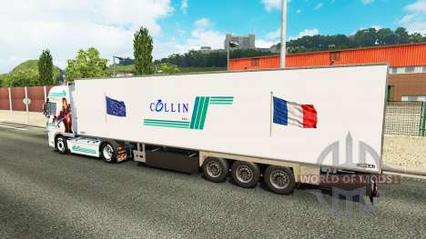 Collin IronMan skin für DAF-LKW für Euro Truck Simulator 2
