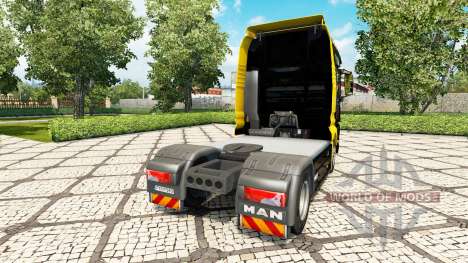 Puissance du V8 de la peau pour l'HOMME de camio pour Euro Truck Simulator 2