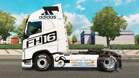 Haut Adidas für Volvo-LKW für Euro Truck Simulator 2