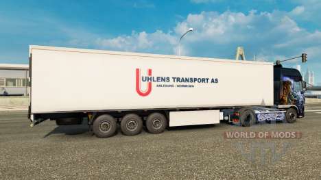 La peau Uhlen de Transport COMME un semi pour Euro Truck Simulator 2