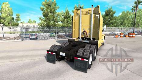 Bison Transport skin für den truck Peterbilt für American Truck Simulator
