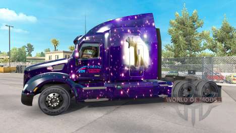 Haut Wikinger truck Peterbilt für American Truck Simulator
