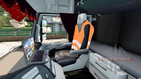 Mercedes-Benz Actros MP3 v2.0 pour Euro Truck Simulator 2