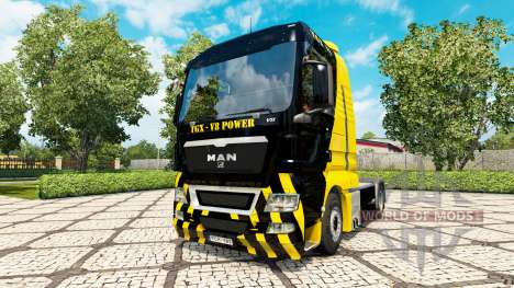 V8-Power skin für MAN-LKW für Euro Truck Simulator 2