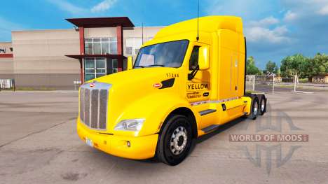 Haut Gelb, Inc. für Peterbilt und Kenworth truck für American Truck Simulator