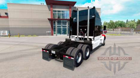 Netstoc Logistica skin für den truck Peterbilt für American Truck Simulator