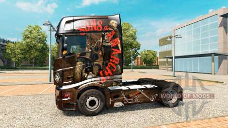 Haut Sons of Anarchy auf Zugmaschine Scania R700 für Euro Truck Simulator 2