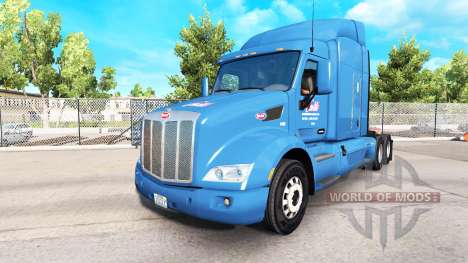 Carlille skin für den truck Peterbilt für American Truck Simulator