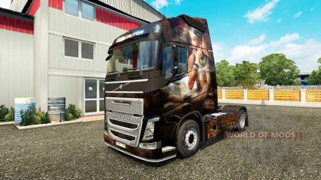 Ägypten-Königin-skin für den Volvo truck für Euro Truck Simulator 2