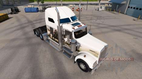Haut-Ritter auf der LKW-Kenworth W900 für American Truck Simulator