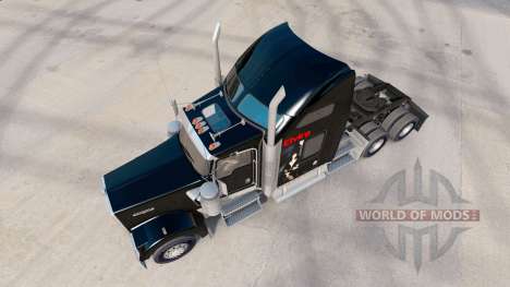Haut Elvira auf die LKW-Kenworth W900 für American Truck Simulator