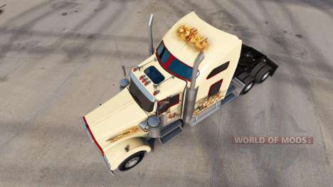 Haut Indian Spirit auf der LKW-Kenworth W900 für American Truck Simulator