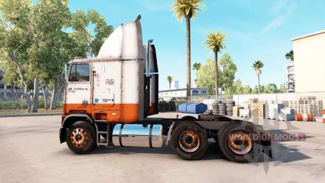 Haut USF auf LKW Freightliner FLB für American Truck Simulator