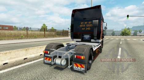 Hellboy skin für DAF-LKW für Euro Truck Simulator 2